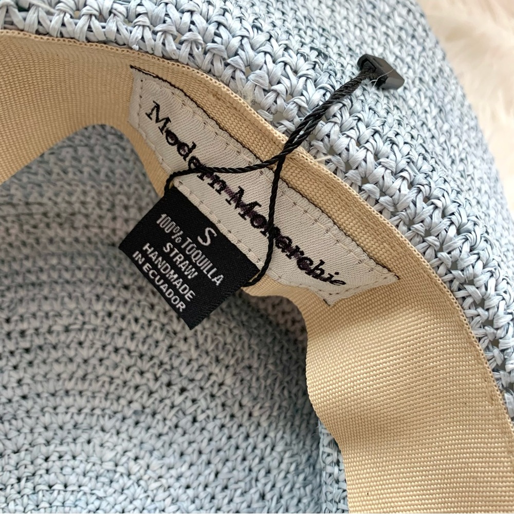 NEW Anthropologie Modern Monarchie Rio Beaded Bucket Hat NWOT - Picture 7 of 16
